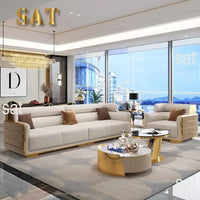 # Decor Sofas Set Real Leather Sectional Beige Sofa Living Room Luxury Contemporary Modern Leather Sofa In Leather