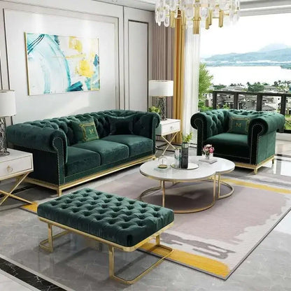 luxury Sofa Set designs couch modern living room Furniture sectionals fabric for chesterfield sofa set modernos e luxuosos