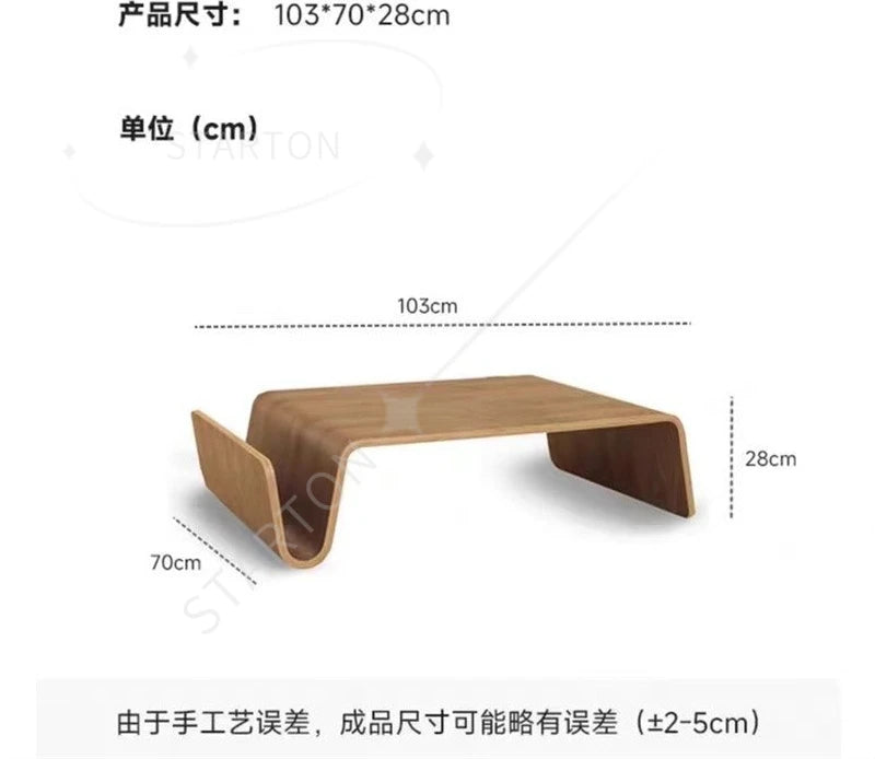 Multiple Styles To Choose From Creative and Simple Modern Japanese Ash Solid Wood Coffee Table, Household Tatami Tea Table