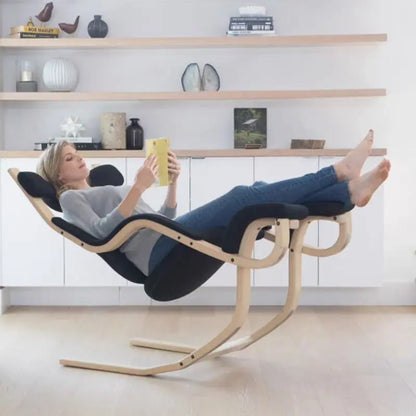Gravity balance chair, European new living room bedroom multi-functional single sofa chair