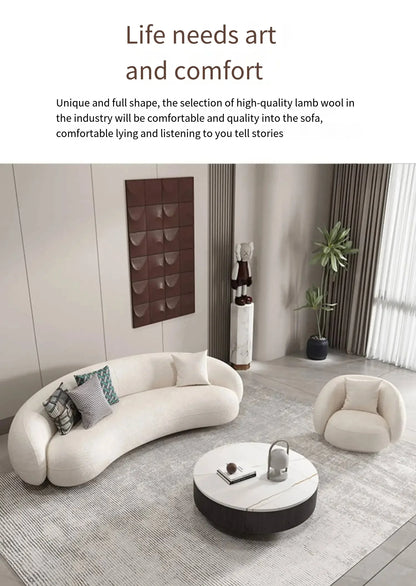 Minimalist Nordic Living Room Sofas Leather Recliner Designer Modern Sofas Luxury Lounge Balcony Cheap Divano Home Furniture