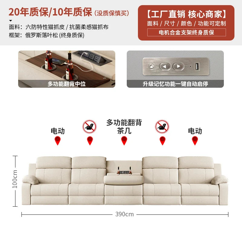 Italian Modern Sofas Fabric Armchairs Convertible Bedrooms Sofas Elegant Electric Muebles Para El Hogar Home Furniture