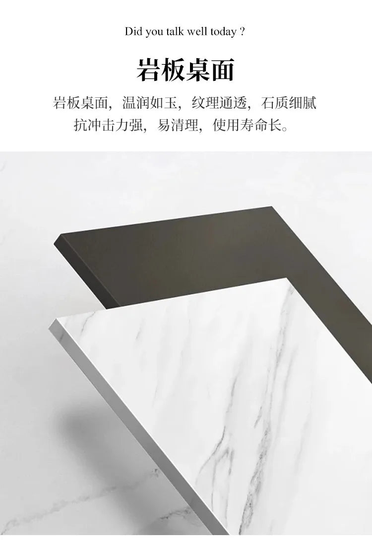 Negotiation table and chair combination lounge area light luxury modern lounge area reception table sales beauty salon reception