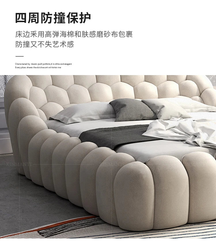Luxury Double Bed Modern Floor Design Wooden Space Saving Japanese Soft Cheap Bed Comfortable Cama Solteiro Unique Furniture