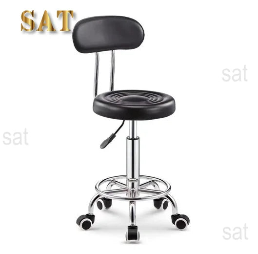 Beauty salon equipment, hairdressing furniture, adjustable hydraulic barber roller stool, beauty chair