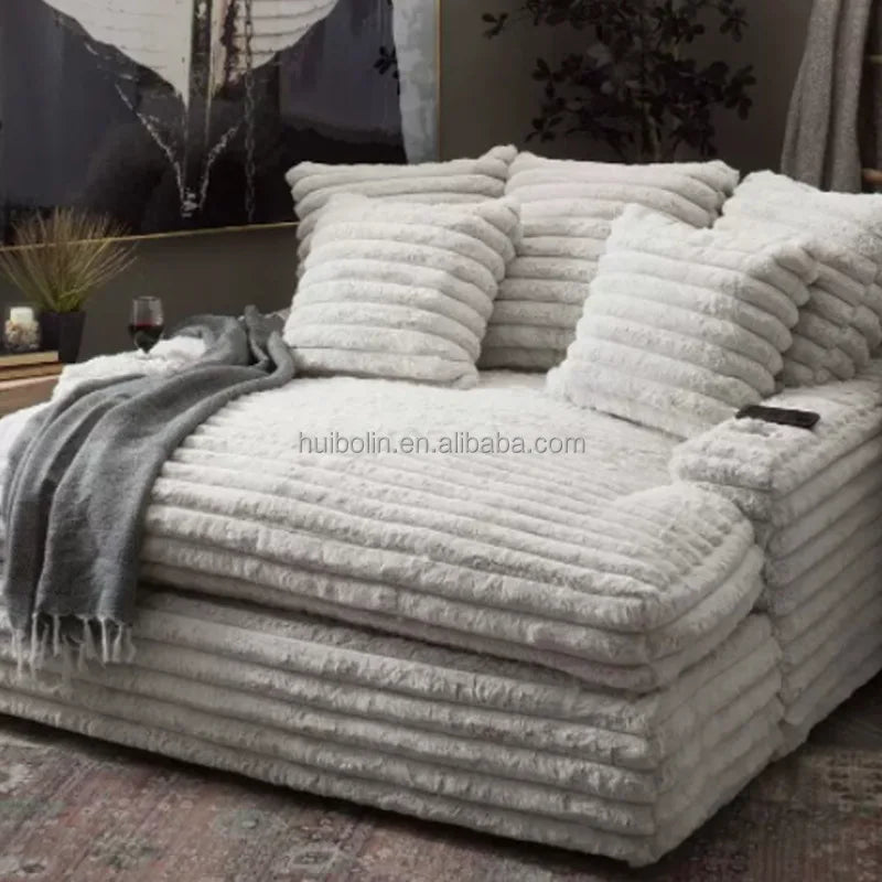 Wholesale Small Package Compressed Sofa Memory Foam Sectional Sofa Bed Set for Apartment Use No Assembly Necessary