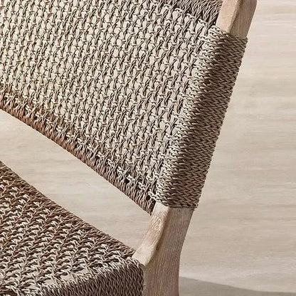 Japanese Style Waterproof and Sunscreen Garden Sofa, Minimalist Designer, Modern Garden Sofa, Artistic Outdoor Furniture, Divano