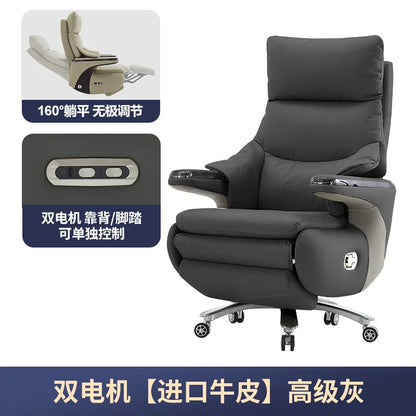 Swivel Beige Office Chair Reclining Adjustable Designer Relaxing Office Chairs Comfortable Wheels Gaming Stuhl Home Furniture