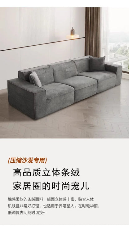 French Classic Living Room Sofas Simple Rustic Comfy Upholstered Living Room Sofas Boneless Modern Sofa Compressé Home Furniture