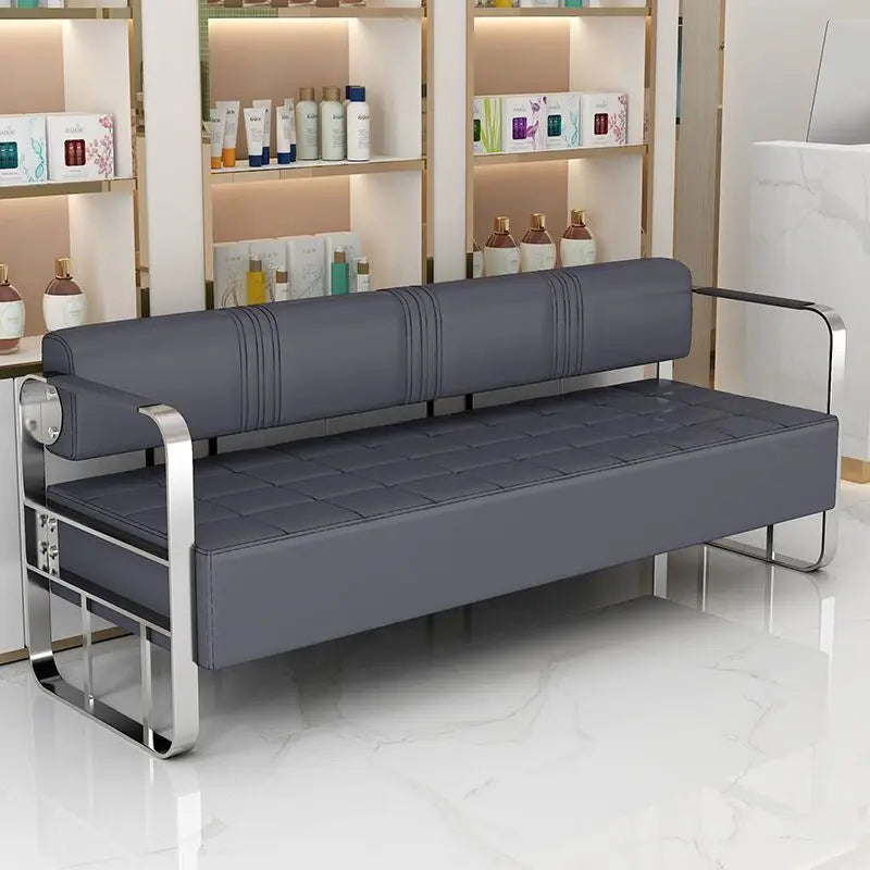 Cullinan Series Office Lobby Reception SofaHigh Resilience SpongeMetal FrameModern Ergonomic Design Multiple Colors