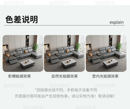 Italian Modern Sofas Minimalist Living Room Electric Lazy Sofas Relax Armchairs Apartment Articulos Para El Hogar Accessories