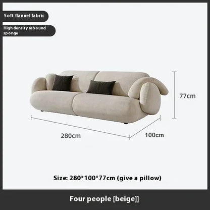 Armchair Curved Modern Sofa Pink Minimalist Wooden Floor Adults Living Room Sofa Canape Chaise Reading Divano Bedroom Furniture