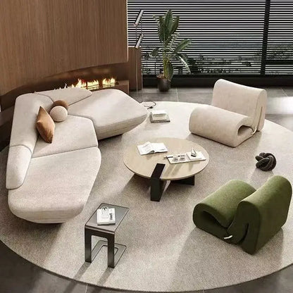 Premium ins style home nail salon rest area beauty salon sofa light luxury office home Nordic style sofa