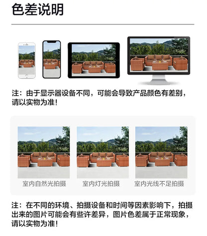 Outdoor courtyard, rattan sofa, booth, garden terrace, villa, rattan chair combination, leisure scenic spot, public place furnit