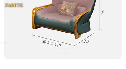 Leather sofa combination home living room corner first layer cowhide modern new Chinese furniture