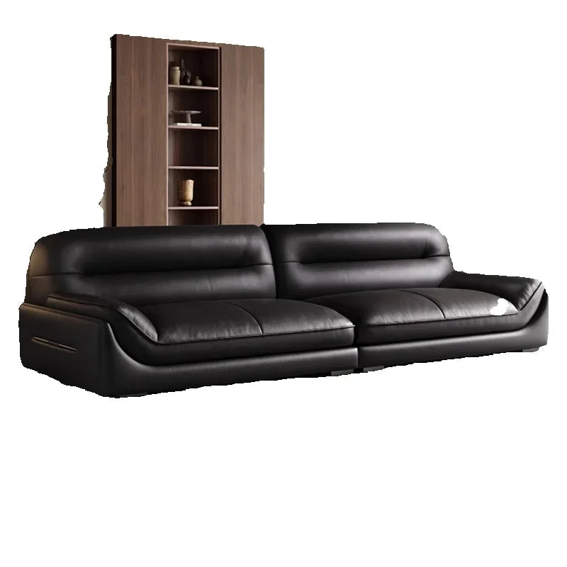 Postmodern Leather Filler Sofa Living Room Luxury Italian Nordic Lazy Couch Recliner Lounge Salon Divano Postmodern Furniture