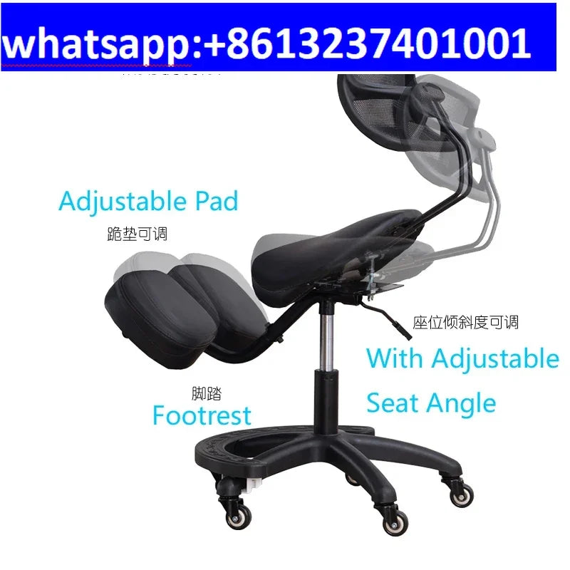 Ergonomic Adjustable Computer Chair Comfortable Home Kneeling Chair