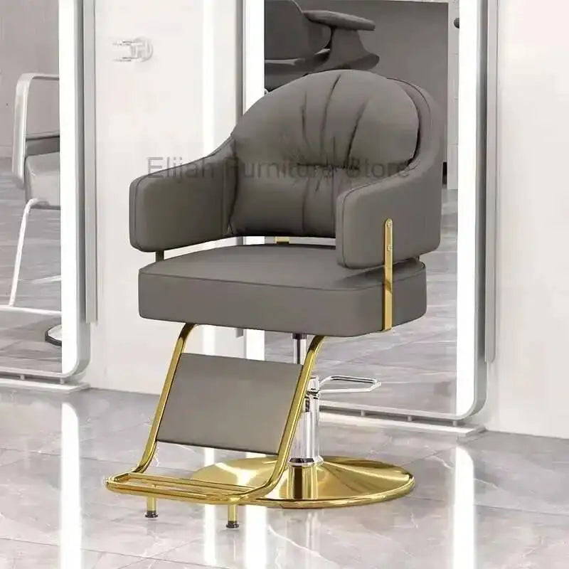Shampoo Barber Chair Simplicity Wheels Swivel Salon Chair Hair Stylist Facial Sillas Cosmetic Aesthetic Salon Furniture