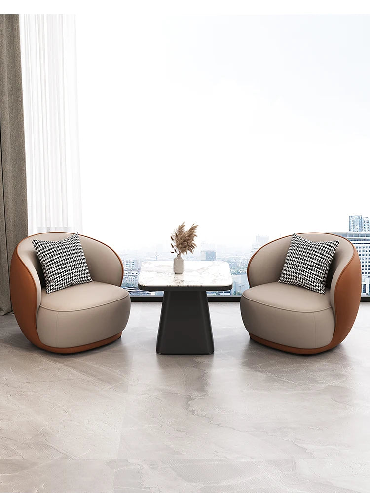 Lounge Modern Set Of 2 Chairs Nordic Modern Stools Table Luxury Office Reception Sedie Da Soggiorno Living Room Furniture