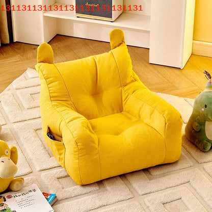 Lazy Sofa With Storage Bag Children's Bear Sofa Chair For Boys And Girls Soft Small Sofa Chair Comfortable Ergonomic Living Room
