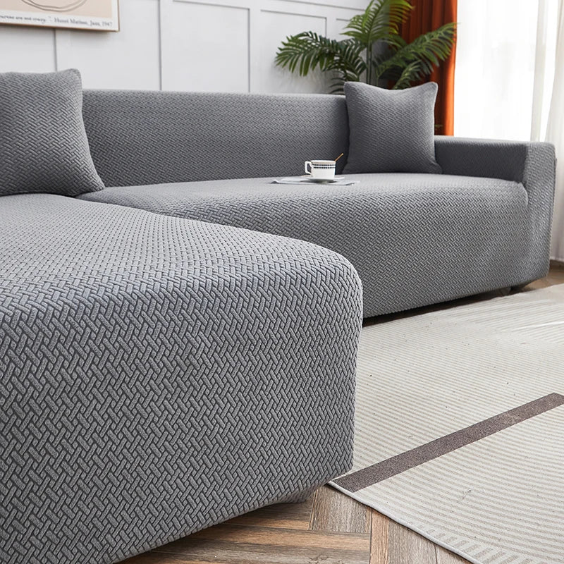1 PC Jacquard Sofa Cover dustproof Sofa Cover For Living Room Protector Removable Washable Slipcover