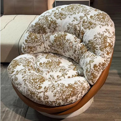 # Italian Modern Minimalist Swivel Single Sofa Chair Lazy Recliner Leisure Chair for Living Room Balcony Home Furniture