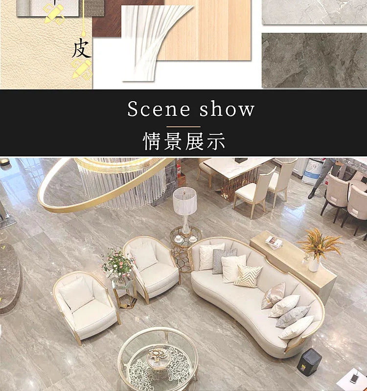 Comfortable Living Room Sofas Lazy Minimalist Leisure Lounge Sofas Italian Synthetic Leather Furniture El Sofá MHSF