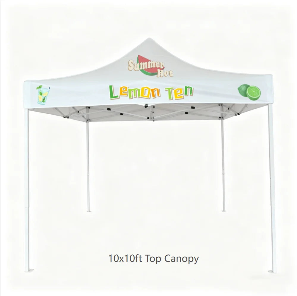 Custom Printed Designed Logo Advertising Fabric Canopy Tents Roof  Outdoor Custom GazeboAdvertising Party Folding