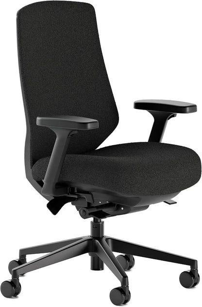 Ergonomic Chair Pro - Mesh Office Chair with 14 Points of Adjustment- Height, Depth & Tilt Adjustable - 5D Armrests-Forward Tilt
