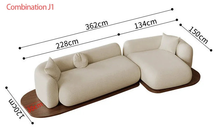 #Modern Modular Sectional Sofa for Living Room Cloud Soft Fabric Comfy Sleeper Couch Customizable Home Furniture
