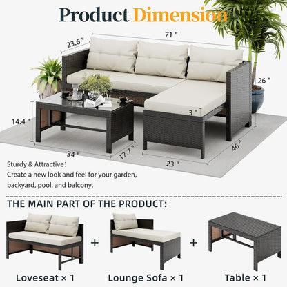 Factory Hot Selling High Quality PE Rattan Garden Leisure Sofa Bed for Hotel Outdoor Party