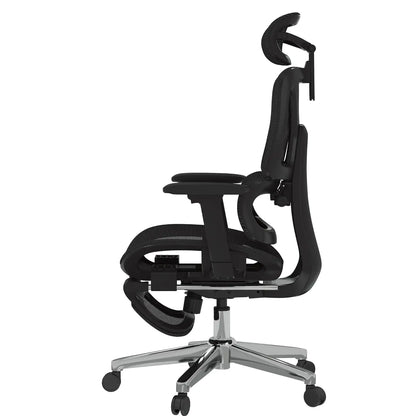 Premium Ergonomic Office Chair,3D Adjustable Armrests,Dynamic Lumbar Support,Recline Tilt & Footrest, Custom