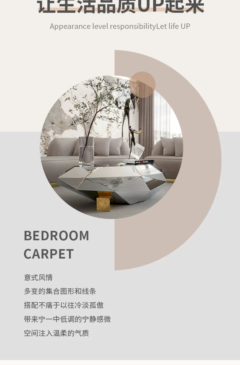 Modern Luxury Coffee Table Nordic Small Designer Books Industrial Coffee Table Clear Simple Cheap Metal Meubles Home Furniture