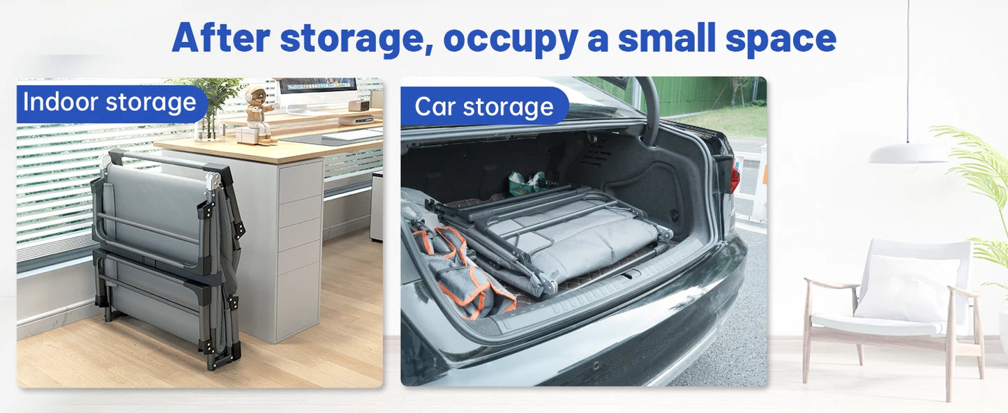 American Folding Bed, Household Single Sofa Bed, Nap And Nap Lounge Chair, Essential For Courtyard Sunbathing