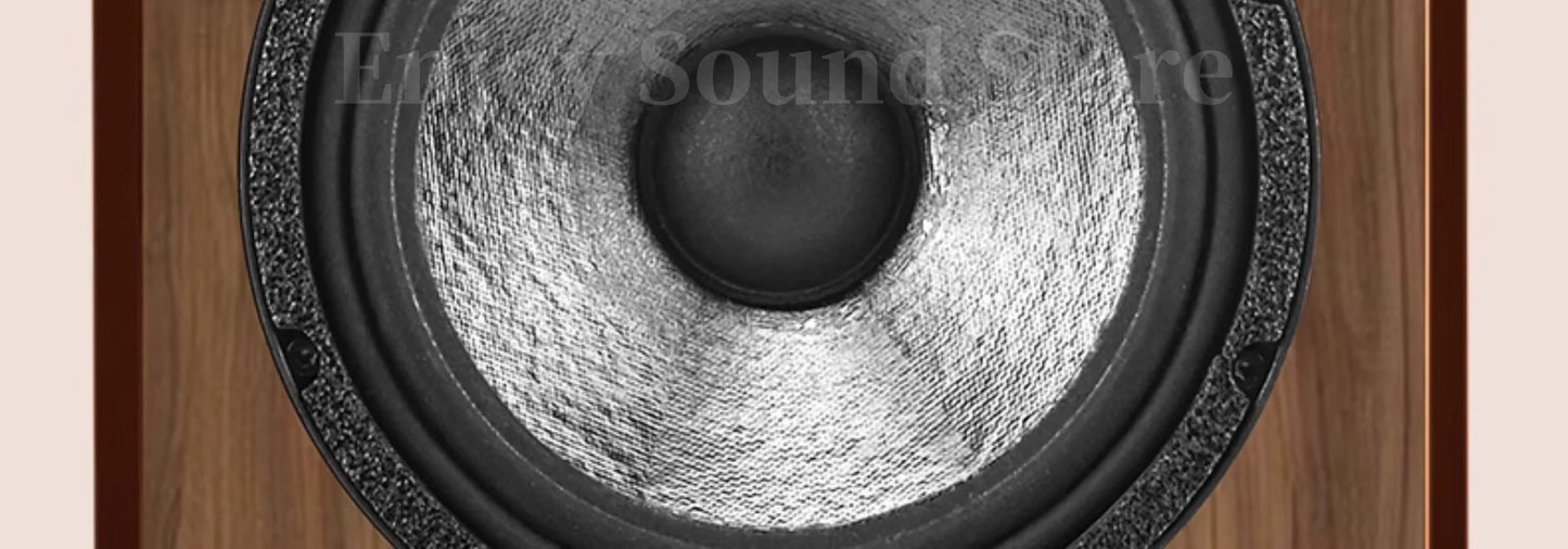 A-1529 8 Inch Two Way HiFi Fever Bookshelf Passive Horn Wooden Box Boron Magnet High pitched Speaker 110W 8Ohm