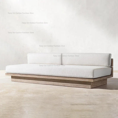 Japanese Style Waterproof and Sunscreen Garden Sofas Simplicity  Designer Modern Garden Sofas Art Outdoor Furniture Divano HBOS