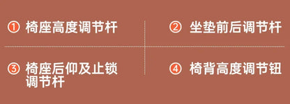 Back support Computer Office ergonomics Learning Dentist Saddle chair