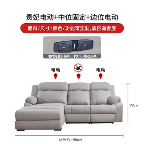 Sofas Luxury Two Seater Modern Soft Recliner Sofas Floor Daybed