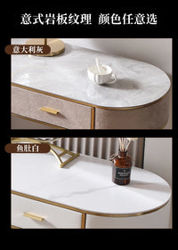 Light Mirror Vanity Table White Minimalist Drawers Storage Dressing Table Desk Makeup Mesa De Maquillaje Bedroom Furniture