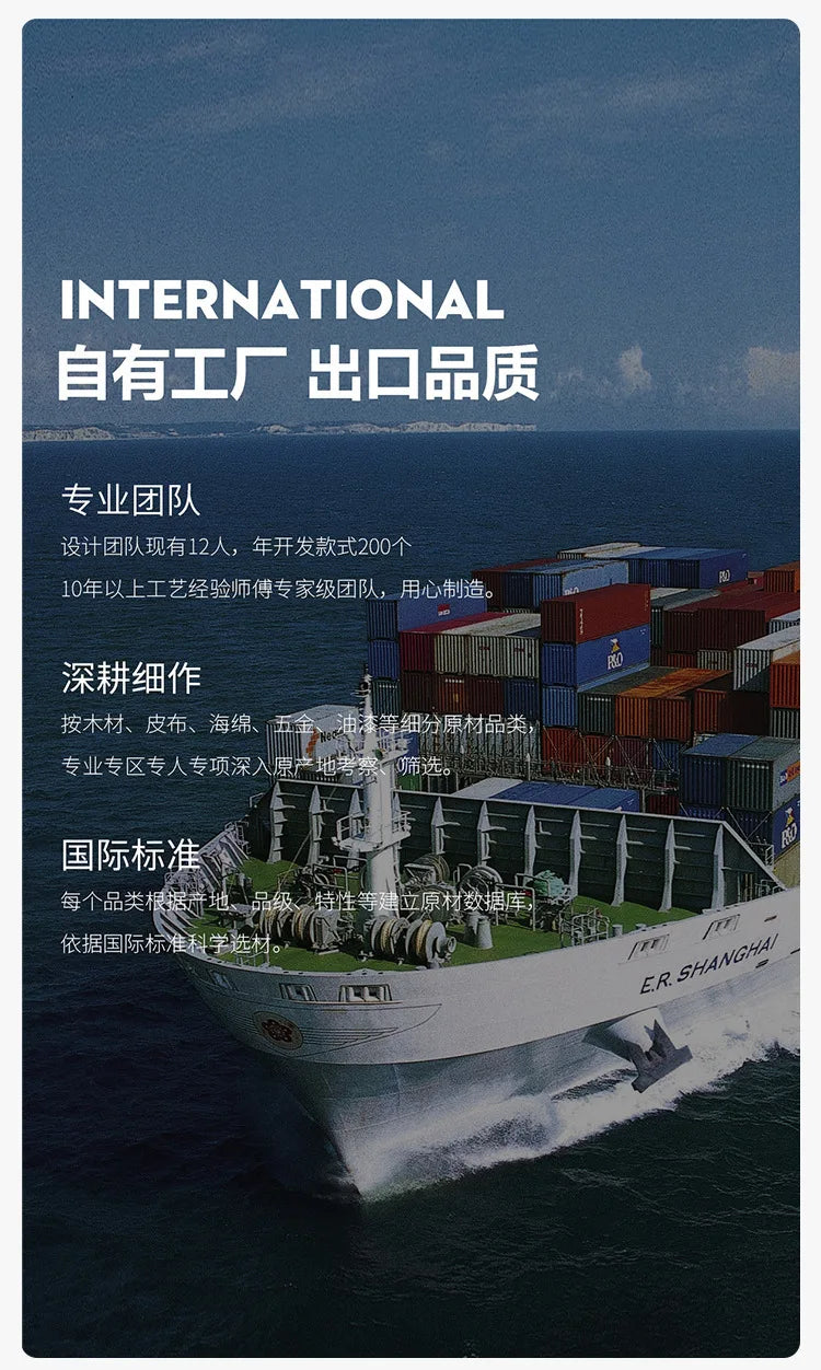 Simple and light luxury office desk and chair combination President's table Manager table Large desk office