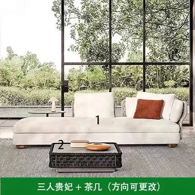 Homestay Outdoor Sofas Courtyard Leisure Balcony Garden Sofas Accent Wicker Woven Wicker Chair Furniture Arredo Giardino Lshysf