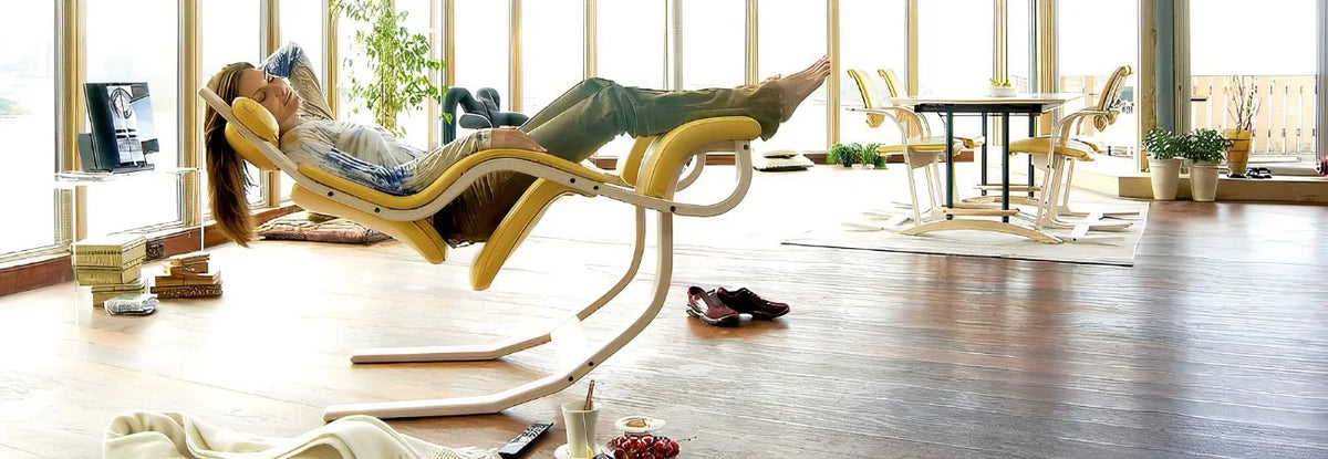 Gravity Balans Zero Gravity Suspension Chair Sitting Correction Ergonomic Waist Office Chair