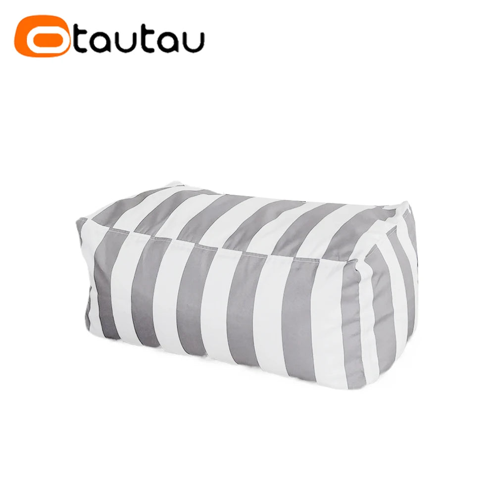 OTAUTAU Outdoor Bean Bag Cover Beach Swim Pool Lounger SF464【No Filler Inside! You Need To Buy Filler By Yourself !】