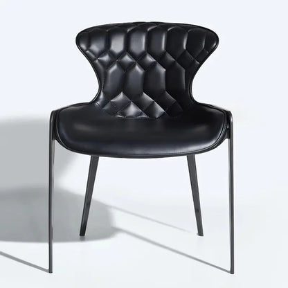 Simple Modern Living Room Chair Nordic Comfortable Soft Cushion Chairs Home Bedroom Restaurant Backrest Leisure Chairs