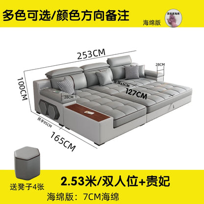 Multifunctional Nordic Recliner Sofas Bed Floor Foldable Modern Sofas Living Room Luxury Divani Da Soggiorno Home Furniture