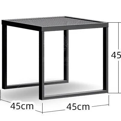 Outdoor aluminum alloy sofa waterproof and sun protection outdoor garden courtyard open-air furniture