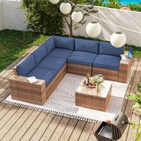 #Patio Furniture Sets Luxurious Outdoor Sofa Set Furniture All Weather Garden Rattan Furniture Wicker Outdoor Rattan Sofa