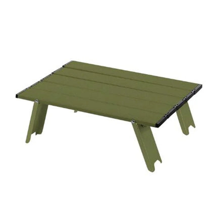 Camping Mini Foldable Table Ultralight Aluminum Alloy Outdoor Table for Travel Picnic Garden Home Detor