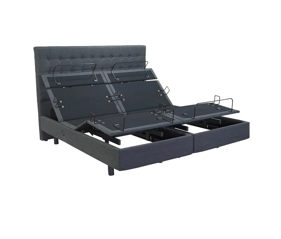 Split King Adjustable Bed Slats Okin Motor Electric Adjustable Bed Split King Size Adjustable Electric With Massage Bed