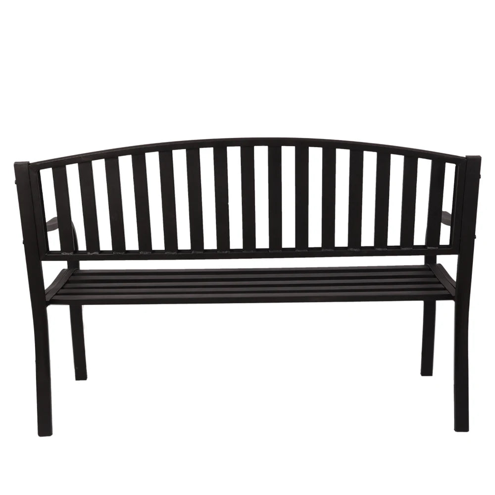 New Trend Backyard Modern Outdoor Bench Outdoor Garden Iron Bench